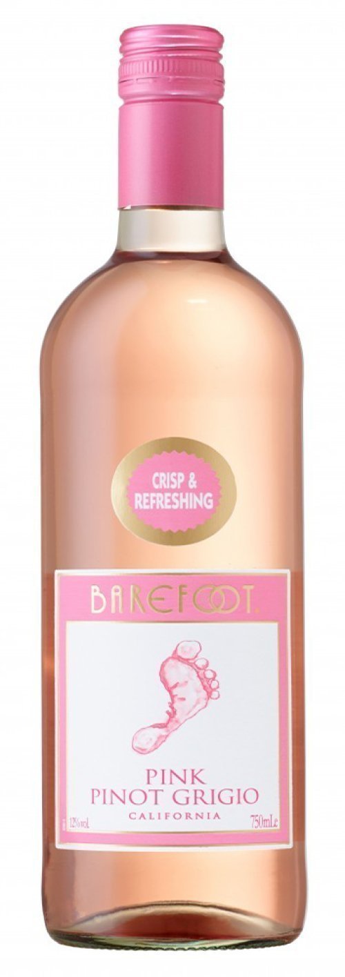 Barefoot- Pink Pinot Grigio 